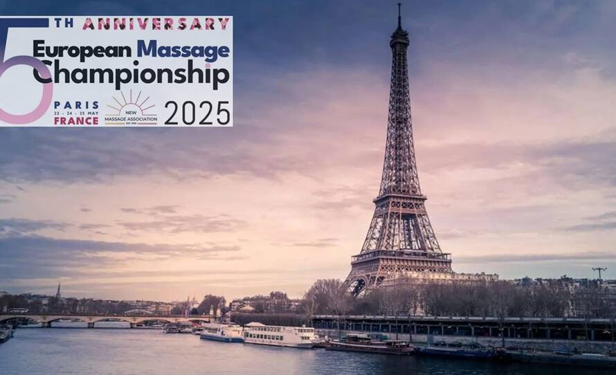 Le Championnat d'Europe de Massage 2025 est organisé à Paris cette année